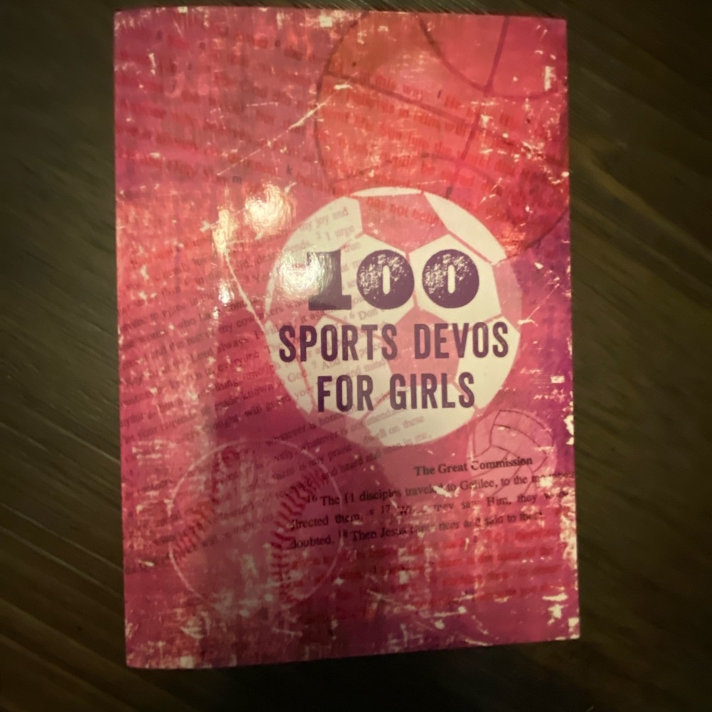Sports devotional for girls